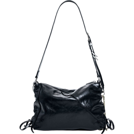 Geanta de dama crossbody, Desigual, seria Gravity Letur - Negru [4]