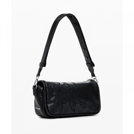 Geanta de dama crossbody, Desigual, seria Keller Gales long, Negru [2]