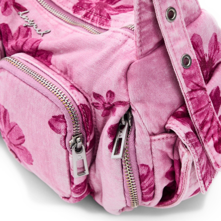 Geanta de dama crossbody, Desigual, seria Margaritas Habana, Roz [4]