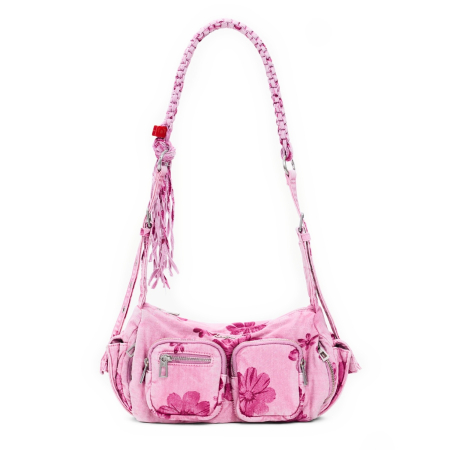 Geanta de dama crossbody, Desigual, seria Margaritas Habana, Roz [5]