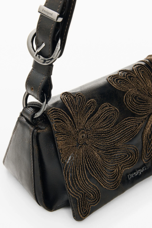 Geanta de dama crossbody, Desigual, seria Mistral Naron - Maro ciocolata [3]