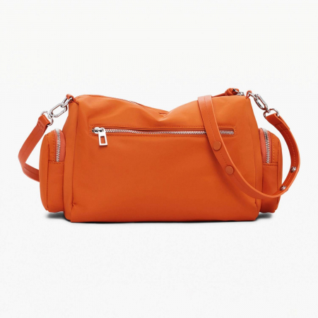 Geanta de dama crossbody, Desigual, seria Priori Habana, Portocaliu [7]