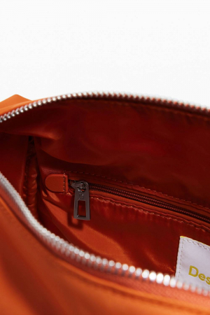 Geanta de dama crossbody, Desigual, seria Priori Habana, Portocaliu [5]