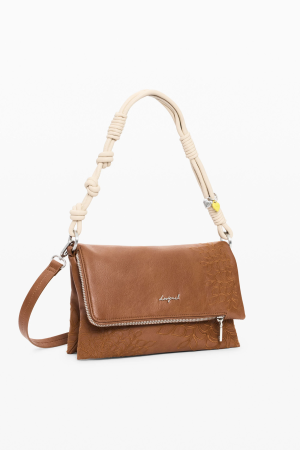 Geanta de dama crossbody, Desigual, seria Sierra Murano, Maro coniac [1]