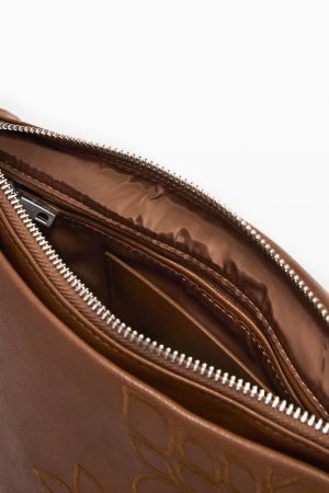 Geanta de dama crossbody, Desigual, seria Sierra Murano, Maro coniac [3]