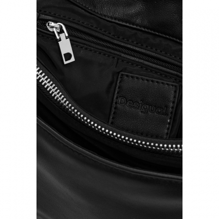 Geanta de dama crossbody, Desigual, seria Spry Dortmund, Negru [3]