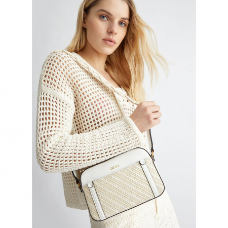 Genti de zi - Geanta de dama crossbody, Liu Jo AA4254, Alb