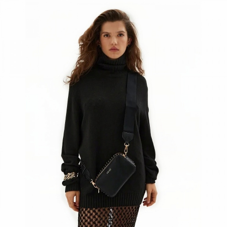 Geanta de dama crossbody, Liu Jo AF 4100, Negru