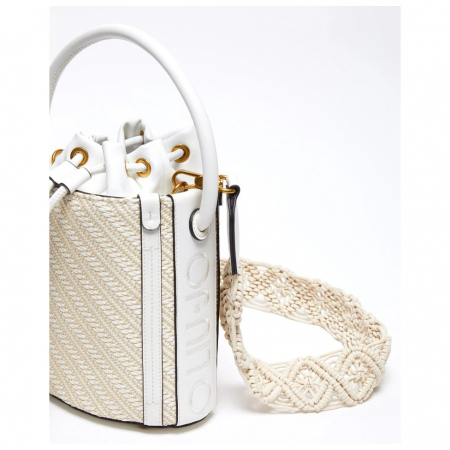 Geanta de dama crossbody, Liu Jo Basket Bag AA4098, Alb [2]