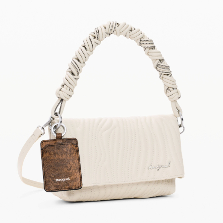 Geanta de dama, de dimensiune medie, Desigual, seria Helium Trokel, Bej [1]