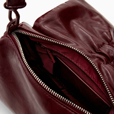 Geanta de dama, de dimensiune mica, Desigual, Juliett Mini, Visiniu [2]