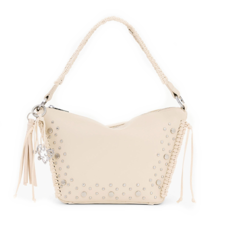 Geanta de dama, de mana si umar, crossbody, Desigual, seria Gallium Munich, Bej [5]