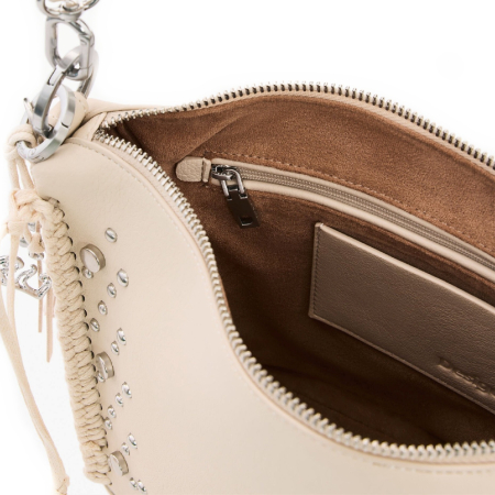 Geanta de dama, de mana si umar, crossbody, Desigual, seria Gallium Munich, Bej [3]