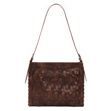 Geanta de dama, de mana si umar, Desigual, Argon, Maro coniac [7]