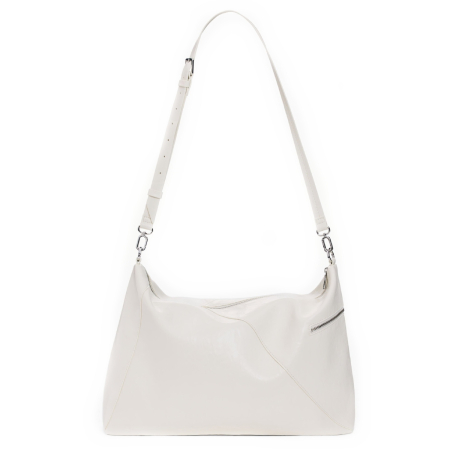 Geanta de dama, de mana si umar, Desigual, Big Bergamo, Alb [7]