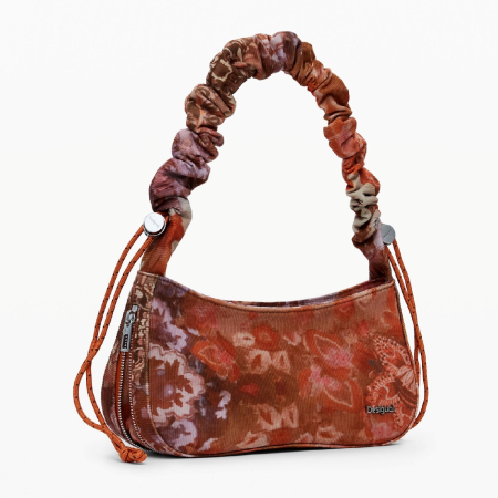 Geanta de dama, de mana si umar, Desigual, seria India Micro Bergamo, Multicolor [1]