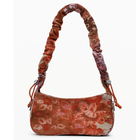 Geanta de dama, de mana si umar, Desigual, seria India Micro Bergamo, Multicolor [7]