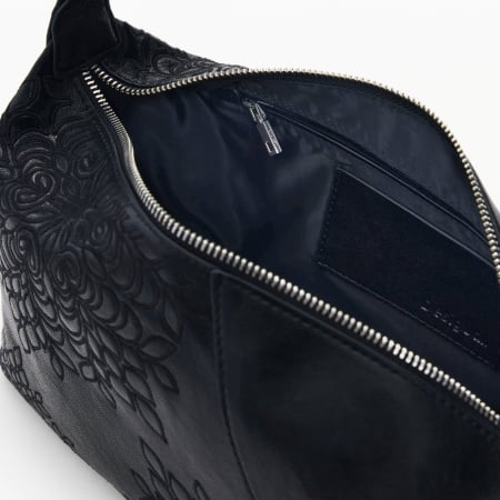 Geanta de dama, de mana si umar, Desigual, seria Sierra Huntington, Negru [2]