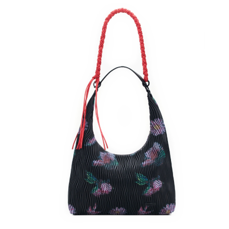 Geanta de dama, de mana si umar, Desigual, seria Xenon Samara, Negru [4]