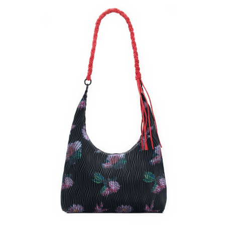 Geanta de dama, de mana si umar, Desigual, seria Xenon Samara, Negru [5]