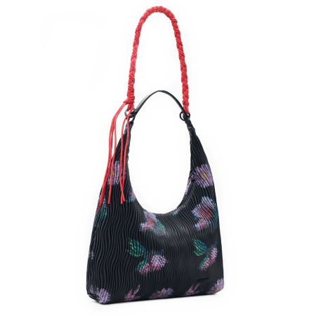 Geanta de dama, de mana si umar, Desigual, seria Xenon Samara, Negru [6]