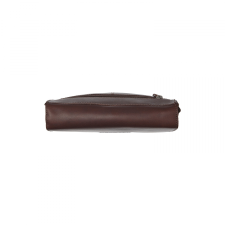 Geanta de dama, de mana si umar, din piele naturala, The Chesterfield Brand, Osuna, Maro inchis [4]
