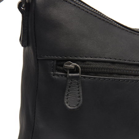 Geanta de dama, de mana si umar, din piele naturala, The Chesterfield Brand, Tivra, Negru [4]