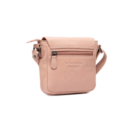 Geanta mica de dama de umar The Chesterfield Brand, Feynor piele naturala, Roz pudra [7]