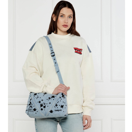 Geanta de dama, Desigual, Denim Mickey, Albastru