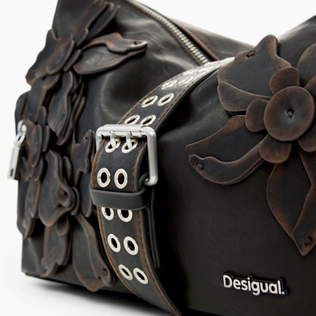 Geanta de dama, Desigual, Floralis, Maro ciocolata [4]