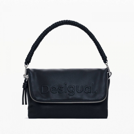 Geanta de dama, Desigual, seria Half Logo Venecia, Negru [2]