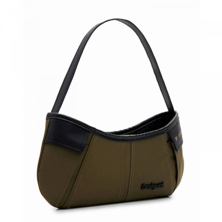 Geanta de dama, Desigual, seria Hopper Ferrol, Verde olive