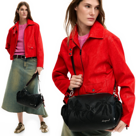 Geanta de dama, Desigual, seria Mirenis Habana, Negru [3]