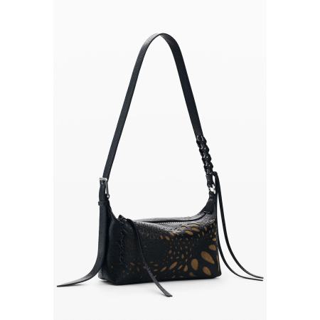Posete - Geanta de dama Desigual, seria Notus Huntington Mini, Negru