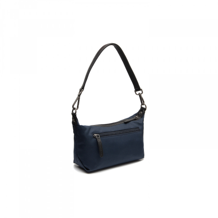 Geanta de dama din nylon si piele naturala, The Chesterfield Brand, Lovund, de mana si umar, Bleumarin [5]