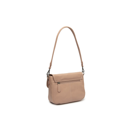 Geanta de dama, din piele naturala , de umar, The Chesterfield Brand, Miloa, Roz vintage [5]