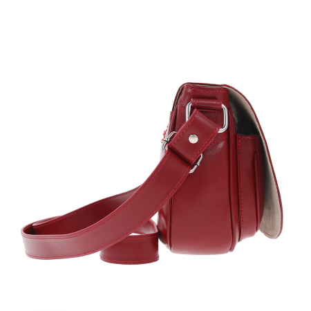 Geanta de dama din piele naturala, model 180, Negru [3]