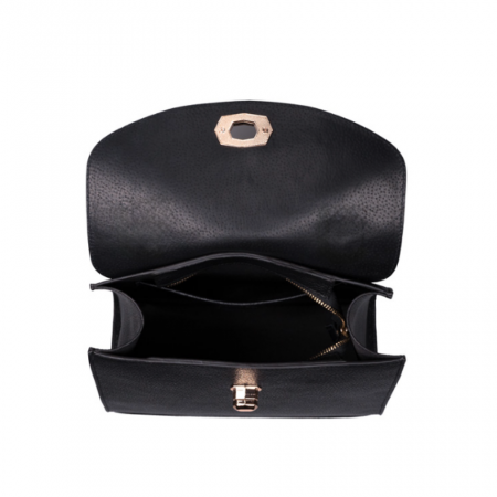 Geanta de dama din piele naturala, model 290, Negru [1]