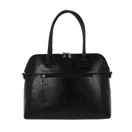 Geanta de dama din piele naturala, model 209, Negru [2]