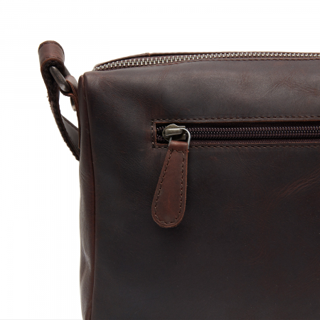 Geanta de dama din piele naturala, The Chesterfield Brand, Alberta, Maro inchis [4]