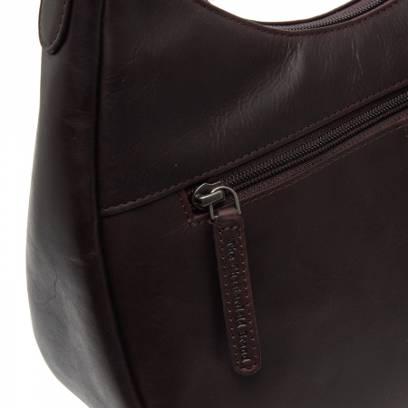 Geanta de dama, din piele naturala, The Chesterfield Brand, Alexandria, Maro inchis [4]