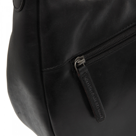 Geanta de dama, din piele naturala, The Chesterfield Brand, Alexandria, Negru [4]