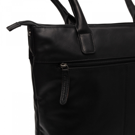 Geanta de dama din piele naturala, The Chesterfield Brand, Altona, Negru [5]