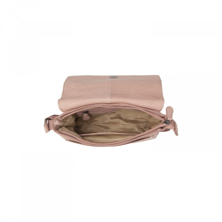 Geanta de dama din piele naturala, The Chesterfield Brand, Ann, Roz pudra [4]