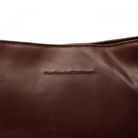 Geanta de dama din piele naturala, The Chesterfield Brand, Asti, de mana si umar, Maro inchis [1]