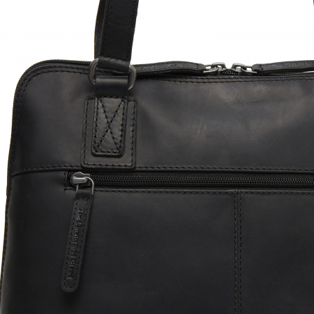 Geanta de dama din piele naturala, The Chesterfield Brand, Belgrado, Negru [4]
