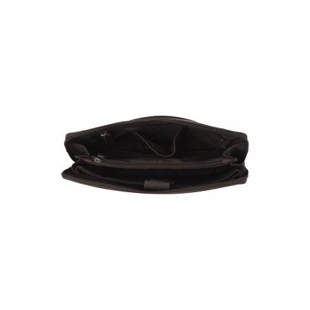 Geanta de dama din piele naturala, The Chesterfield Brand, Belgrado, Maro inchis [3]