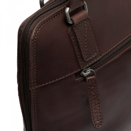 Geanta de dama din piele naturala, The Chesterfield Brand, Belgrado, Maro inchis [4]