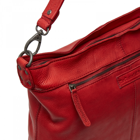 Geanta de dama din piele naturala, The Chesterfield Brand, Bolivia, Rosu [2]