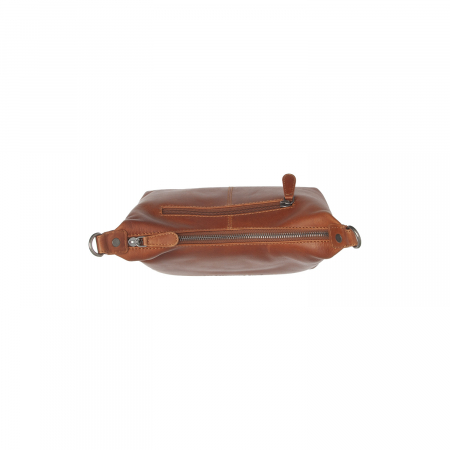 Geanta de dama din piele naturala, The Chesterfield Brand, Christie, Maro coniac [4]